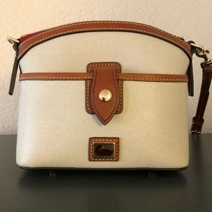 Dooney Bourke Camden Saffiano Domed Pocket Xbody